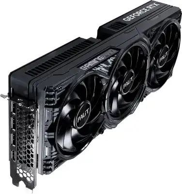 Видеокарта Palit PCI-E 5.0 PA-RTX5080 GAMINGPRO NVIDIA GeForce RTX 5080 16Gb 256bit GDDR7 2295/30000 HDMIx1 DPx3 HDCP Ret