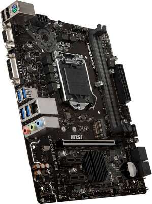 Материнская плата microATX LGA1151v2 MSI B360M PRO-VD