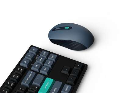 Беспроводной комплект Keychron B33 + BM25 Combo - классическая TKL (80%) ножничная клавиатура B33 и мышь BM25, 3 типа подключения, оба устройства используют один беспроводной адаптер.