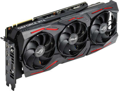 Видеокарта ASUS nVidia GeForce RTX 2070 ROG Strix SUPER Advanced 8Gb GDDR6 PCI-E 2HDMI, 2DP