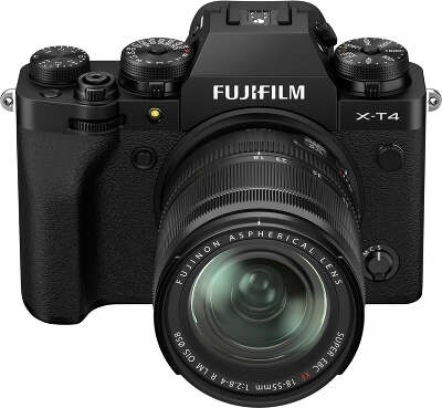 Цифровая фотокамера Fujifilm X-T4 Black kit (18-55 мм f/2.8-4 R LM OIS)