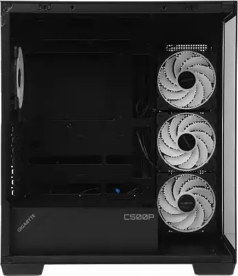 Корпус Gigabyte GB-C500P ST черный без БП ATX 6x120mm 3x140mm 2xUSB3.0 audio bott PSU
