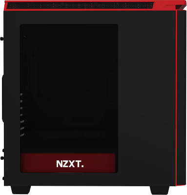 Корпус NZXT H440 черный/красный w/o PSU ATX 7x120mm 5x140mm 2xUSB2.0 2xUSB3.0