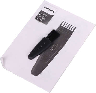 Машинка для стрижки Philips HC3505/15 серый/черный (насадок в компл:1шт)