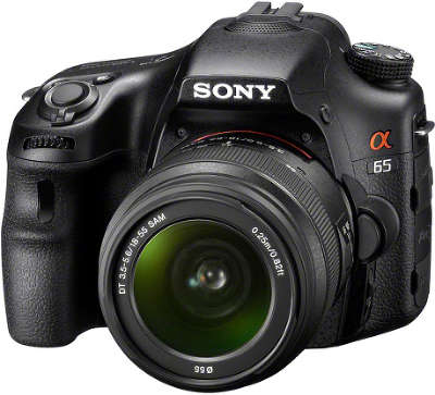 Цифровая фотокамера Sony Alpha SLT-A65 Kit (18-55 мм f/3.5-5.6)