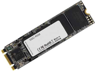 Твердотельный накопитель SSD AMD Radeon R5 M.2 2280 R5M256G8 256GB Client SATA 6Gb/s, 3D TLC, RTL (183429)