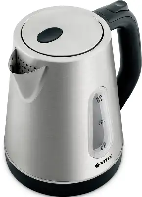 Чайник электрический Vitek VT-7038 1.7л. 2200Вт сталь корпус: металл