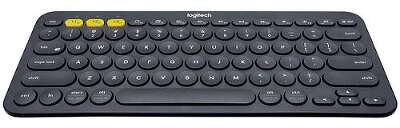 Клавиатура Logitech Wireless Keyboard K380 Dark Grey, Bluetooth, Rus/Eng, [920-007584]