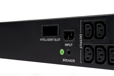 Источник бесперебойного питания Systeme Electric Smart-Save SMT, 1000VA/720W, RM 2U, Line-Interactive, LCD, Out: 230V 6xC13, SNMP Intelligent Slot, USB, RS-232