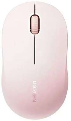 Мышь беспроводная Ugreen UGREEN M331 (65625) Multi-mode Wireless Mouse BT&GHz. Цвет: розовый