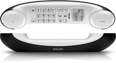 Телефон PHILIPS ArtPhone M5501BW черный-белый