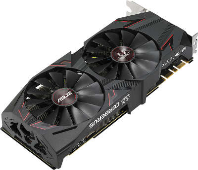 Видеокарта ASUS nVidia GeForce GTX1070Ti CERBERUS 8Gb DDR5 PCI-E DVI, 2HDMI, 2DP