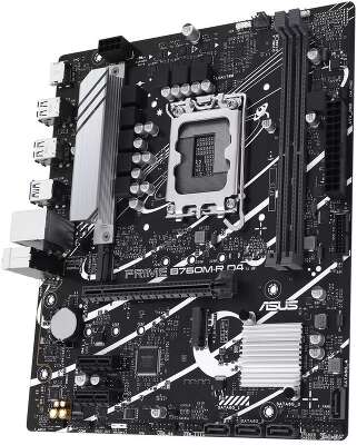 Материнская плата ASUS PRIME B760M-R D4 (LGA1700/B760/2xDDR4/mATX/RAID/HDMI) (PRIME B760M-R D4)