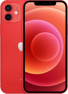 Смартфон Apple A2403 iPhone 12 64Gb 4Gb красный моноблок 3G 4G 1Sim 6.1" 1170x2532 iOS 15 12Mpix 802.11 a/b/g/n/ac/ax NFC GPS GSM900/1800 GSM1900 Protect