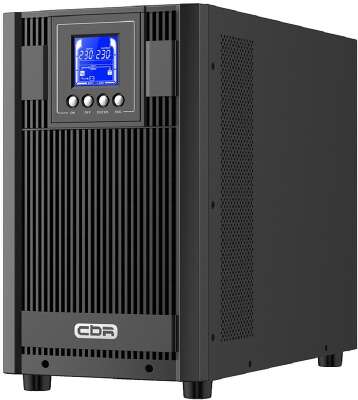 ИБП CBR ESSENCE ESN-3000 [Online 3000 VA / 3000 W, Tower, 4 x EURO + 1 x TB, LCD, HID-USB, RS232, EPO, SNMP slot] (ESN-3KT-4F-LCHERSC)
