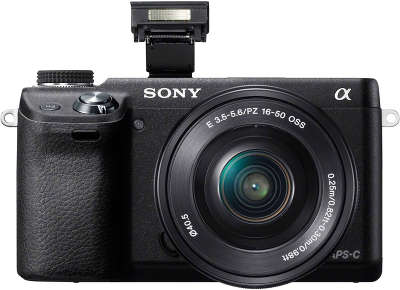 Цифровая фотокамера Sony NEX-6L Black Kit (E16-50 мм)