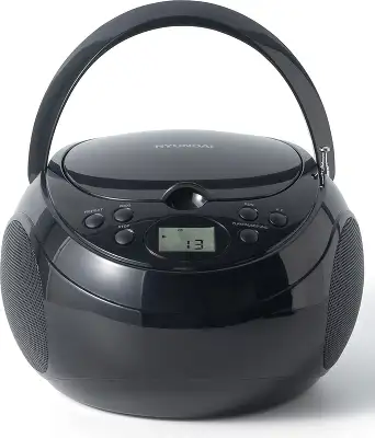 Аудиомагнитола Hyundai H-CD3301 черный 4Вт CD CDRW MP3 FM(dig)