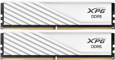 Набор памяти DDR5 DIMM 2*32Gb DDR6000 ADATA XPG Lancer Blade White (AX5U6000C3032G-DTLABWH)