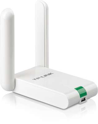 TP-Link TL-WN822N Wi-Fi USB-адаптер высокого усиления N300, до 300 Мбит/с на 2,4 ГГц, 2 внешние антенны