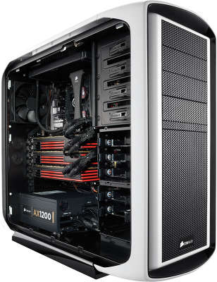 Корпус MiddleTower Corsair CC600TWM-WHT White-Black, ATX, без БП