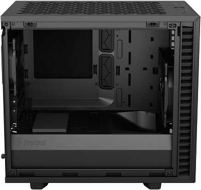 Корпус Fractal Design Define 7 Nano Black TG Light Tint, черный, Mini-ITX, Без БП (FD-C-DEF7N-02)