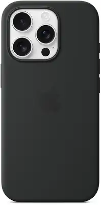 Чехол (клип-кейс) Apple для Apple iPhone 16 Pro Silicone Case with MagSafe черный (MYYJ3ZM/A)