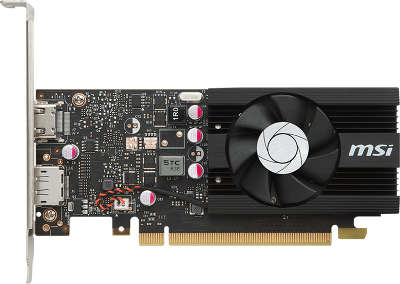Видеокарта PCI-E NVIDIA GeForce GT1030 2048MB DDR5 MSI [GT 1030 2G LP OC]