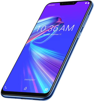Смартфон ASUS ZenFone MAX M2 ZB633KL 32Gb ОЗУ 3Gb, Blue (90AX01A1-M00060)