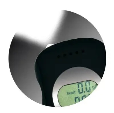 Алкотестер Ritmix RAT-301 полупроводниковый черный