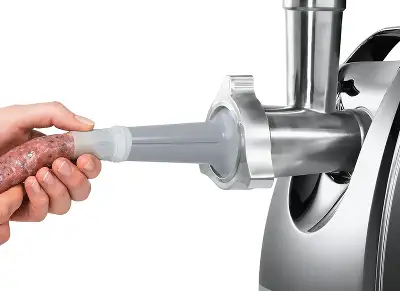 Мясорубка Bosch MFW68640 2200Вт серебристый/черный
