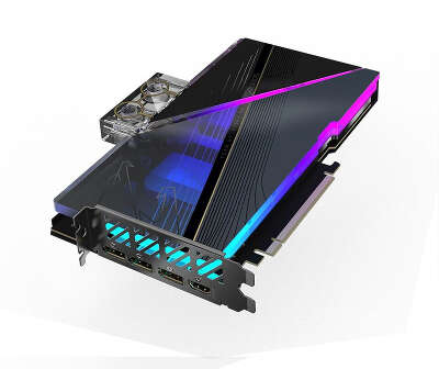 Видеокарта GIGABYTE NVIDIA nVidia GeForce RTX 4080 AORUS XTREME WATERFORCE WB 16Gb DDR6X PCI-E HDMI, 3DP