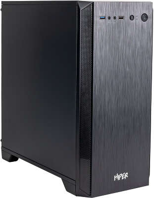 Корпус HIPER H606, черный, mATX, Без БП (H606)