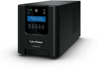 ИБП CyberPower PR750ELCD, 750VA, 675W, IEC
