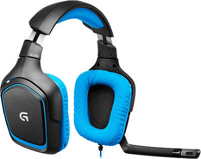 Гарнитура Logitech Surround Sound Gaming Headset G430 G-package [981-000537]