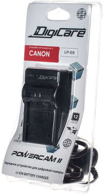 Зарядное устройство/АЗУ Digicare Powercam II для Canon LP-E6
