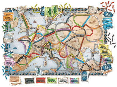 Настольная игра Ticket to Ride: Европа (от 8 лет)