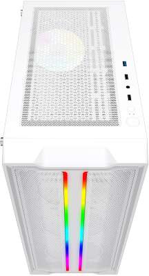 Корпус PowerCase Mistral Evo White, белый, ATX (CMIEW-F4S)