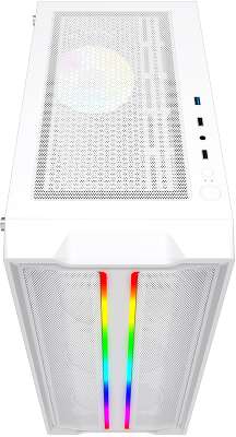 Корпус PowerCase Mistral Evo White, белый, ATX (CMIEW-F4S)