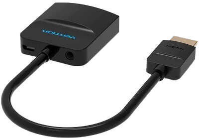 Мультимедиа конвертер Vention HDMI 19М/VGA F/mini Jack 3.5 mm F/micro USB 2.0 Type B F (ACHBB)