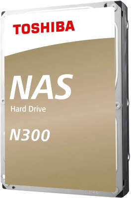 Жесткий диск SATA3 6Tb [HDWG160UZSVA] (HDD) Toshiba NAS N300, 7200rpm, 256Mb