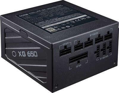Блок питания 650Вт ATX CoolerMaster XG650, 135 мм, 80 Plus Platinum, Retail