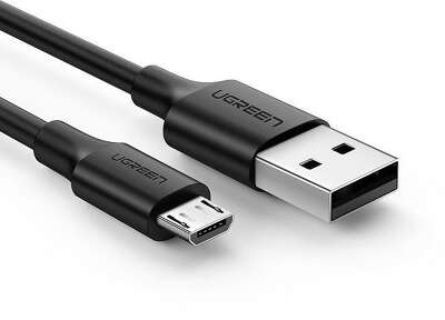 Кабель UGREEN US289 (60137) USB 2.0 A to Micro USB Cable Nickel Plating. Длина: 1,5м Цвет: черный