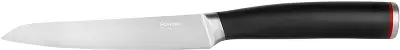 Набор ножей кухон. Rondell Urban Ultimate RD-1130 компл.:6предм. с подставкой черный/красный подар.коробка