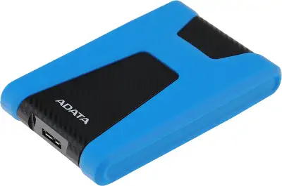 Внешний жесткий диск 1Tb [AHD650-1TU31-CBL] (HDD) ADATA HD650