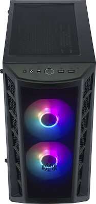 Корпус COOLERMASTER MasterBox ARGB, черный, mATX (MCB-B320L-KGNN-S02)