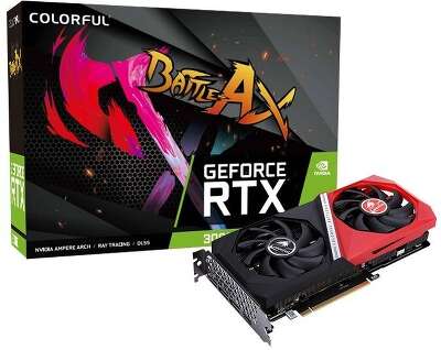 Видеокарта Colorful NVIDIA nVidia GeForce RTX 3060 NB DUO 12Gb DDR6 PCI-E HDMI, 3DP