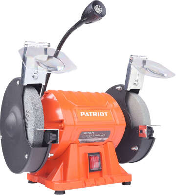 Электроточило Patriot GM 150 PL Expert 375Вт 2980об/мин d=150мм t=20мм