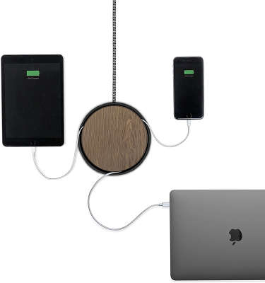Зарядное устройство Native Union Eclipse Charger, 3xUSB, 7.8A, Black [EC-BLK-WD-EU]