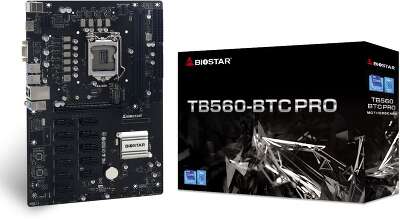 Материнская плата ATX LGA1200 Biostar TB560-BTC PRO