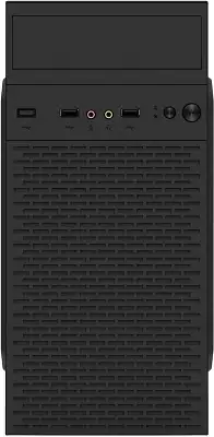 Корпус Digma DCC-MN305 черный без БП mATX 1x80mm 1x120mm 2xUSB2.0 1xUSB3.0 audio